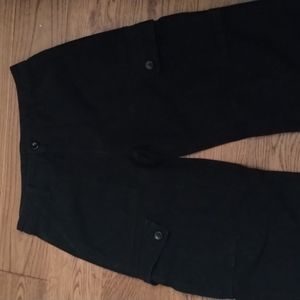 Black Cargo Pants